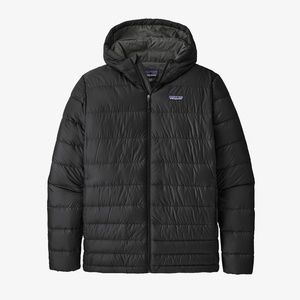 Patagonia Men's Black Hi-Loft Down Hoody Jacket | Size XS